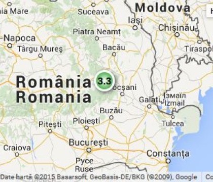 Cutremur cu magnitudinea 3,3 pe scara Richter, produs joi dimineata in Vrancea Cutremur cu magnitudinea 3,3 pe scara Richter, produs joi dimineata in Vrancea
