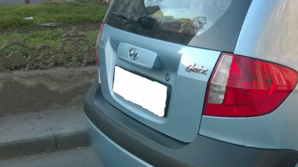 Asa ceva inca nu ai vazut. Ce placuta cu numere de inmatriculare si-a pus o soferita din capitala. FOTO