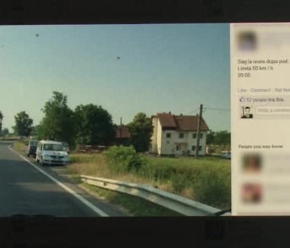 Lupta soferilor cu radarele politiei s-a mutat pe Facebook. 21.000 de oameni au inlocuit flash-urile cu internetul Lupta soferilor cu radarele politiei s-a mutat pe Facebook. 21.000 de oameni au inlocuit flash-urile cu internetul