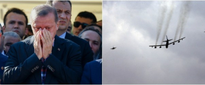Avionul lui Erdogan, vizat de doua F-16 ale pucistilor in timp ce se intorcea la Istanbul. Stare de urgenta la Istanbul Avionul lui Erdogan, vizat de doua F-16 ale pucistilor in timp ce se intorcea la Istanbul. Stare de urgenta la Istanbul