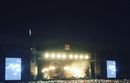 Concert grandios in centrul capitalei. Trupa The Prodigy a urcat pe scena - VIDEO