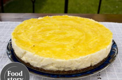 Prajitura cu mousse si lemon curd Prajitura cu mousse si lemon curd