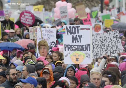 Milioane de oameni au manifestat contra lui Trump in SUA si in lume. La Washington a fost cel mai mare mars din istorie - VIDEO