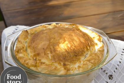 Delicioasa: Placinta cu pui, cartofi si praz Delicioasa: Placinta cu pui, cartofi si praz