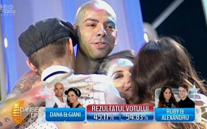 DANSEZ PENTRU TINE, sezonul 14. Giani Kirita si Dana au fost eliminati! Ce echipe au picat la duel DANSEZ PENTRU TINE, sezonul 14. Giani Kirita si Dana au fost eliminati! Ce echipe au picat la duel