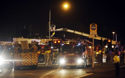 "Putem confirma un incident major". Un elicopter al Politiei din Glasgow s-a prabusit peste un pub