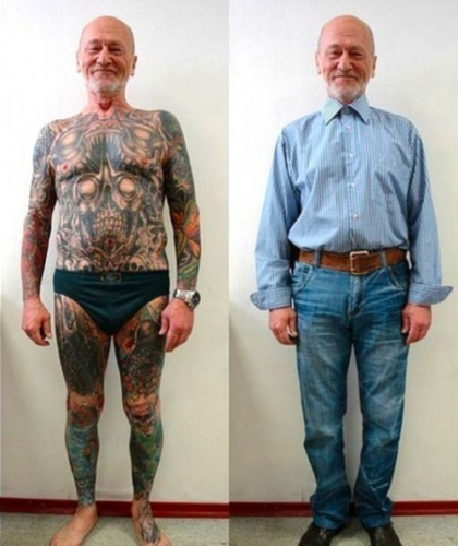 "Ce se intampla cu tatuajele atunci cand imbatranesti?". Raspunsul dat de mai multi "veterani" ai desenelor pe corp "Ce se intampla cu tatuajele atunci cand imbatranesti?". Raspunsul dat de mai multi "veterani" ai desenelor pe corp