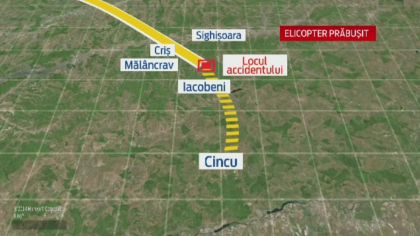 Tragedie in Romania. Procuror: Cateva cadavre, greu de identificat dupa accidentul aviatic. Am dispus efectuarea analizelor ADN