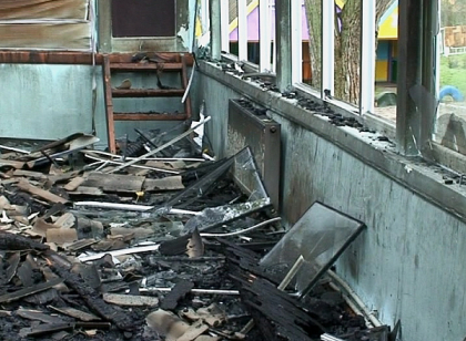 Gradinita din Saiti, arsa in intregime: 120 de copii stau acasa, 200 de mii de lei - pierduti Gradinita din Saiti, arsa in intregime: 120 de copii stau acasa, 200 de mii de lei - pierduti