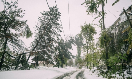 A nins, dar nu va mai ninge. Cum va fi vremea astazi, dar si de Pastele Blajinilor