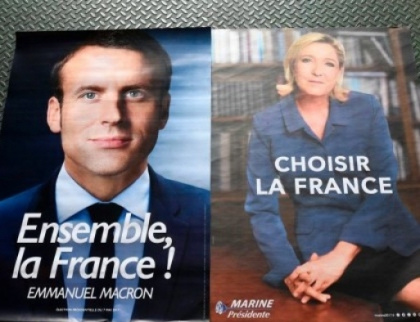 Replici dure la dezbaterea dintre Macron si Le Pen: "Franta va fi condusa de o femeie dupa alegeri, de mine sau Merkel"