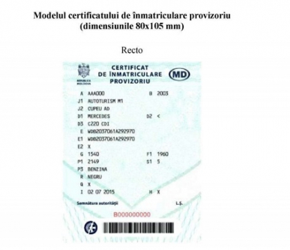 Moldovenii vor putea avea certificate noi de inmatriculare pentru autovehicule, cel tarziu din 1 martie 2018. Cum vor arata acestea Moldovenii vor putea avea certificate noi de inmatriculare pentru autovehicule, cel tarziu din 1 martie 2018. Cum vor arata acestea