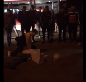 Accident teribil ieri seara pe Viaduct. Un barbat a decedat pe loc dupa ce a fost lovit in plin de o Toyota: Victima traversa neregulamentar - FOTO