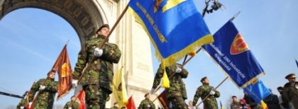 La multi ani, Romania! Programul paradei militare din Bucuresti: 3.000 de militari, avioane F-16, irlandezi cu kilturi si cimpoaie La multi ani, Romania! Programul paradei militare din Bucuresti: 3.000 de militari, avioane F-16, irlandezi cu kilturi si cimpoaie