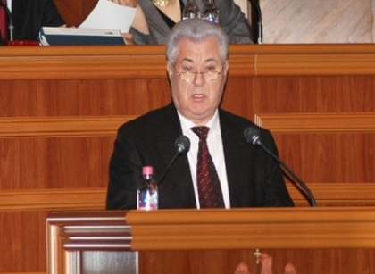 Voronin: Noi o sa insistam ca tot Parlamentul sa fie demis si sa fie organizate alegeri anticipate Voronin: Noi o sa insistam ca tot Parlamentul sa fie demis si sa fie organizate alegeri anticipate