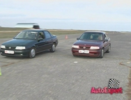 Au facut diferenta! Autoexpertii Andrei Tabuica si Elena Potorac au testat Opel Vectra Au facut diferenta! Autoexpertii Andrei Tabuica si Elena Potorac au testat Opel Vectra