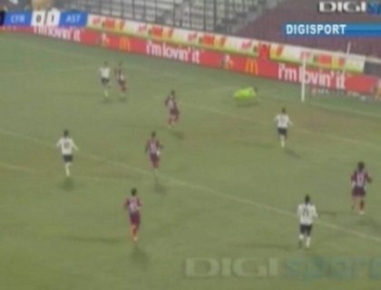 De nerecunoscut! CFR Cluj a cedat pe teren propriu in fata  Astrei Giurgiu