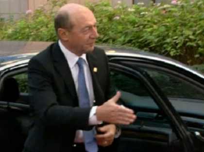 FOTO. Gafa la Bruxelles: "Traian Basescu, premierul Romaniei"
