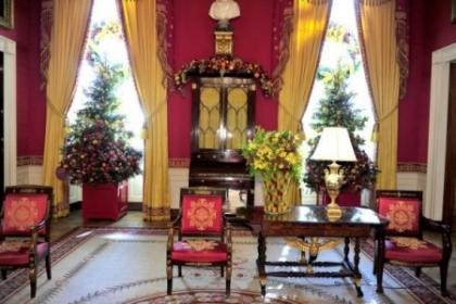 Craciun de poveste la Casa Alba: cum este decorul in care isi va petrece familia Obama sarbatorile de iarna Craciun de poveste la Casa Alba: cum este decorul in care isi va petrece familia Obama sarbatorile de iarna
