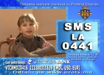 Impreuna putem sa o ajutam pe Victoria sa traiasca! Daruieste viata acestui copil Impreuna putem sa o ajutam pe Victoria sa traiasca! Daruieste viata acestui copil