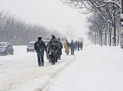 Meteorologii atentioneaza: Ne asteapta ninsori abundente! COD GALBEN pentru toata tara Meteorologii atentioneaza: Ne asteapta ninsori abundente! COD GALBEN pentru toata tara