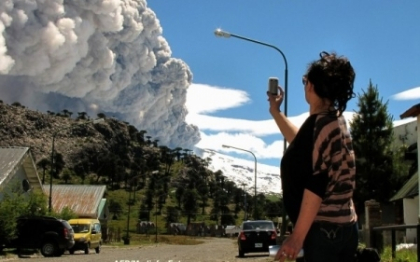 Panica in Argentina si Chile. Vulcanul Copahue este gata sa erupa