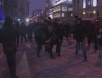 Un protest in Rusia fata de legea ce interzice adoptia copiilor de catre americani s-a lasat cu arestari