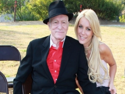 Au facut-o! Vezi primele poze de la nunta tatalui Playboy cu o blonda mai tanara cu 60 de ani- FOTO