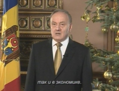Urari de la Presedinte! Nicolae Timofti, si-a felicitat cetatenii doar la televizor