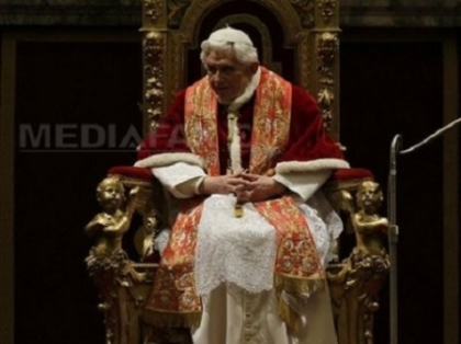 Papa Benedict al XVI-lea face apel la o presa cu mai putine subiecte negative