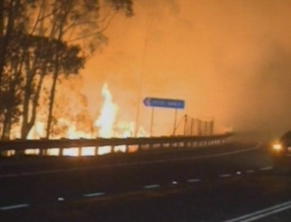 In timp ce Europa indura frigul, Australia incearca sa faca fata incendiilor de vegetatie