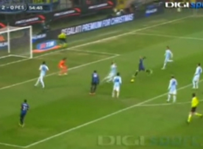 Inter Milano ataca un loc de Liga Campionilor dupa o noua victorie in campionat! Palacio, omul meciului Inter Milano ataca un loc de Liga Campionilor dupa o noua victorie in campionat! Palacio, omul meciului