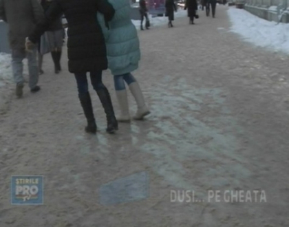 Vezi ce compensatii vor primi de la Primarie cei care au suferit traume dupa ce au cazut pe gheata