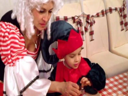 Cezar Stratan e plin de talente! In ce ipostaza l-a surprins Pavel Stratan pe fiul sau "“ VIDEO