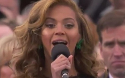 Beyonce acuzata de americani! Ce a facut in timpul investirii lui Barack Obama - VIDEO
