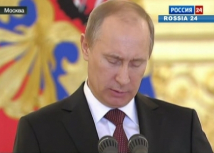 Ambasadorul RM in Rusia, Andrei Galbur, i-a prezentat scrisoarea de acreditare lui Vladimir Putin Ambasadorul RM in Rusia, Andrei Galbur, i-a prezentat scrisoarea de acreditare lui Vladimir Putin