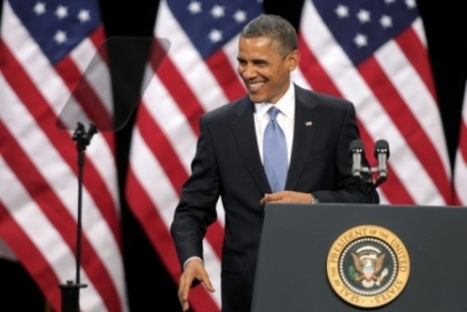 Popularitatea lui Barack Obama, la cel mai ridicat nivel din 2009 pana astazi Popularitatea lui Barack Obama, la cel mai ridicat nivel din 2009 pana astazi