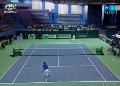 Ii batem pe Unguri! Cum a jucat selectionata de tenis a Moldovei la Cupa Davis