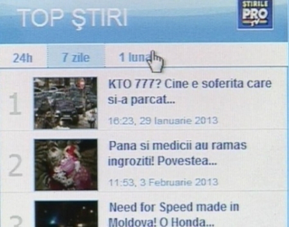 Stirea despre soferita care a provocat un ambuteiaj in centrul capitalei, cea mai urmarita pe protv.md