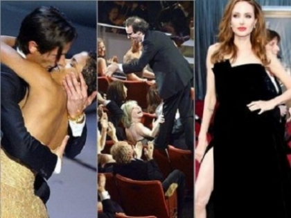 Momente scandaloase si socante din istoria premiilor Oscar! Sarutul pasional intre Adrien Brody si Halle Berry - FOTO