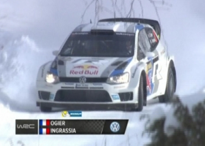 Show la raliul Suediei! Sebastien Ogier, tot mai aproape de a aduce prima victorie pentru Volkswagen