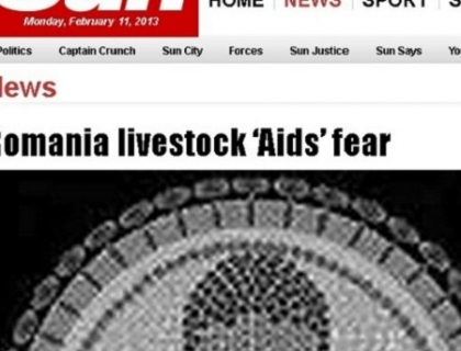 The Sun: Caii din Romania sunt de obicei infectati cu o boala similara SIDA la oameni