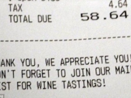 Motivul pentru care un cuplu a primit o reducere de patru dolari la un restaurant