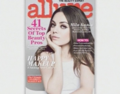 Gata sa intre in primavara! Cum au pozat Mila Kunis si Kim Kardashian pentru doua reviste celebre