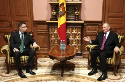 Presedintele Timofi s-a intalnit cu ambasadorul UE Dirk Schuebel. Ce au discutat Presedintele Timofi s-a intalnit cu ambasadorul UE Dirk Schuebel. Ce au discutat