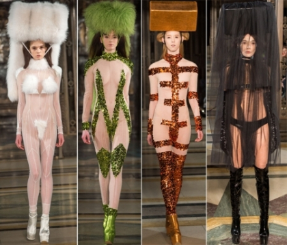 Cea mai scandaloasa prezentare de la London Fashion Week - modelele au defilat goale!
