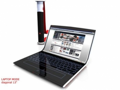 Laptopul care se ruleaza sau tastatura care nu exista. Cum arata gadgeturile viitorului. VIDEO