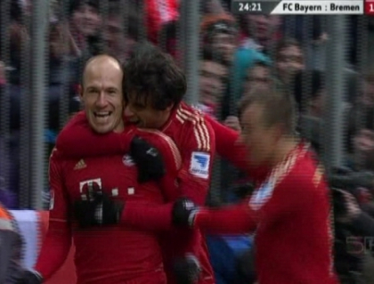 Bayern Munchen calca totul in picioare in Germania! Werder Bremen, umilita cu 6 la 1 Bayern Munchen calca totul in picioare in Germania! Werder Bremen, umilita cu 6 la 1