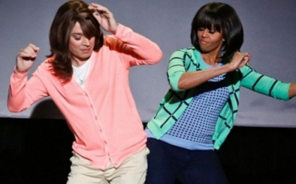 VIDEO. Dansul interpretat de Michelle Obama face furori pe YouTube VIDEO. Dansul interpretat de Michelle Obama face furori pe YouTube