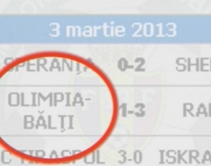 Olimpia Balti si-a schimbat denumirea, folosind doar o cratima! Chiseliov: E un atac raider! Olimpia Balti si-a schimbat denumirea, folosind doar o cratima! Chiseliov: E un atac raider!